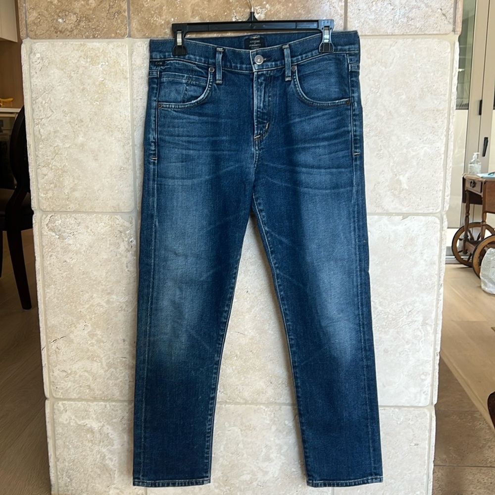Citizens of Humanity Elsa Mid-Rise Slim Fit Crop Jeans – Size 27